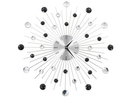 Nástěnné hodiny se strojkem Quartz 50 cm moderní design 50641