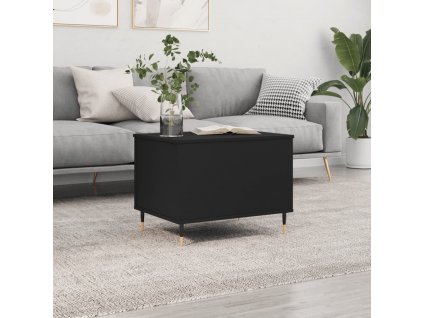 Konferenční stolek černý 60x44,5x45 cm kompozitní dřevo 830941