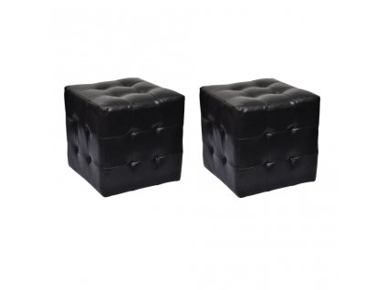 Taburety kostky černé 60740