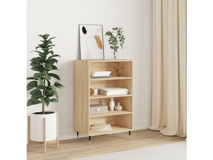 Skříň highboard dub sonoma 57 x 35 x 90 cm kompozitní dřevo 827223