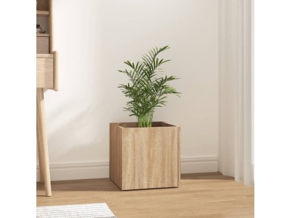 Truhlík dub sonoma 40 x 40 x 40 cm kompozitní dřevo 808795