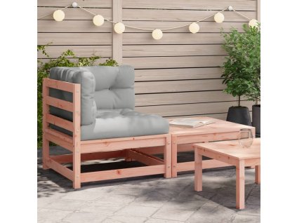 Zahradní pohovka rohová s poduškami a podnožkou 838115