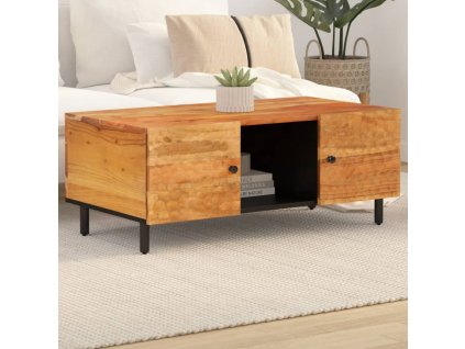Konferenční stolek 100x54x40 cm masivní akáciové dřevo 356867