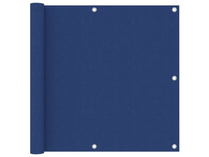 Balkónová zástěna modrá 90 x 600 cm oxfordská látka 135015