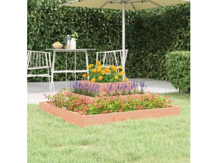 Truhlík 80 x 80 x 27 cm masivní dřevo douglasky 823869