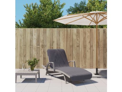 Plážové osušky 2 ks antracitové 75 x 200 cm textil 400 GSM 362674