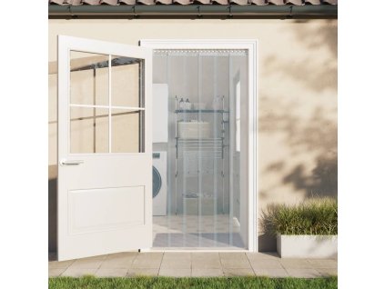 Závěs do dveří průhledný 200 mm x 1,6 mm 50 m PVC 153858