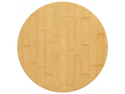 Stolní deska Ø 40 x 2,5 cm bambus