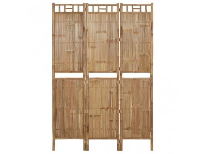 3dílný paraván bambus 120 x 180 cm