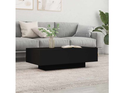 Konferenční stolek černý 100 x 49,5 x 31 cm kompozitní dřevo 833890