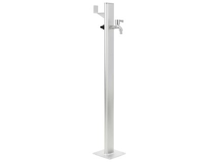 Zahradní sloupek na vodu 95 cm hliník 45458