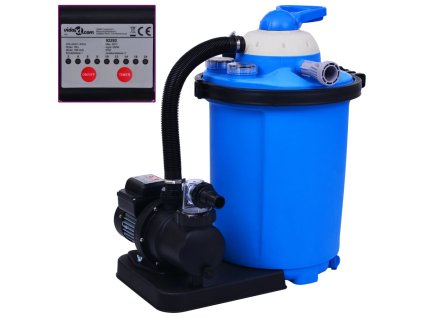Pískové filtrační čerpadlo s časovačem 550 W 50 l 92292