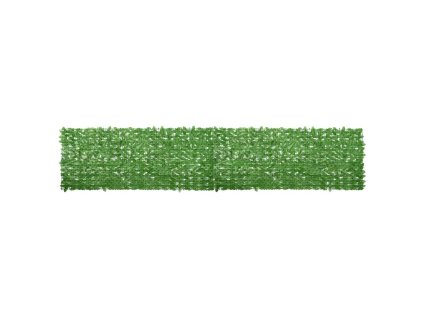 Balkónová zástěna se zelenými listy 500 x 100 cm 315501