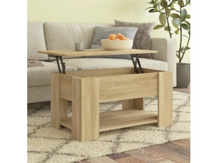 Konferenční stolek dub sonoma 79 x 49 x 41 cm kompozitní dřevo 809713