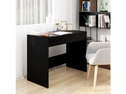 Psací stůl černý 101 x 50 x 76,5 cm kompozitní dřevo 809558