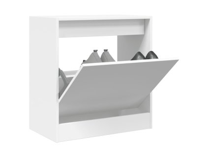 Botník bílý 60 x 34 x 63,5 cm kompozitní dřevo 839938