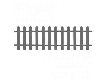 Laťkový plot WPC 200 x 60 cm