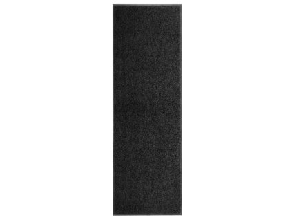 Rohožka pratelná černá 60 x 180 cm 323411