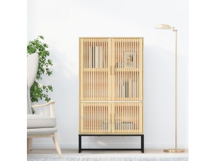 Highboard 70 x 35 x 125 cm kompozitní dřevo 352141