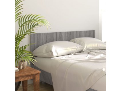 Čelo postele šedé sonoma 160 x 1,5 x 80 cm kompozitní dřevo