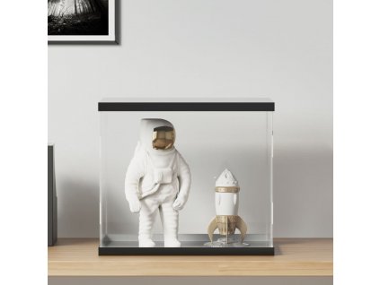 Průhledná reklamní krabice 40 x 36 x 35 cm akrylová 154927