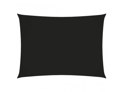 Stínící plachta oxfordská látka obdélníková 2,5 x 4 m černá