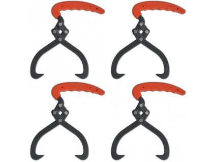 Kleště na klády s PVC rukojetí - 4 ks 141269