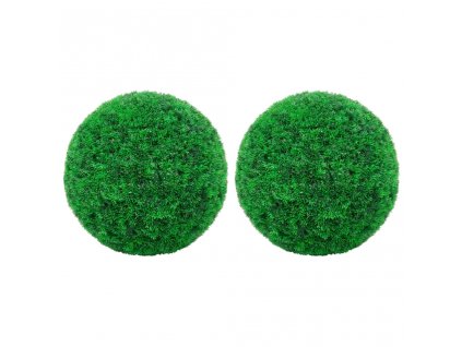 Umělé buxus koule 2 ks 35 cm 315480