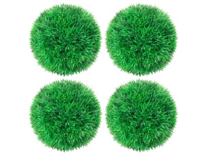 Umělé buxus koule 4 ks 12 cm 315477