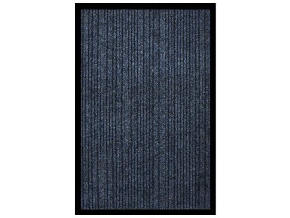 Rohožka pruhovaná modrá 80 x 120 cm 331612