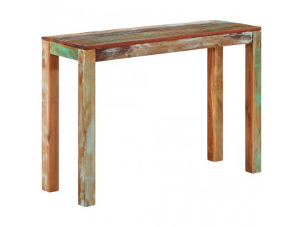 Konzolový stolek 110 x 35 x 76 cm masivní recyklované dřevo