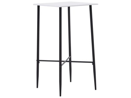 Barový stůl bílý 60 x 60 x 111 cm MDF 281550