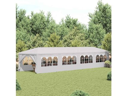 Zahradní party stan 3x12 m bílý 91429