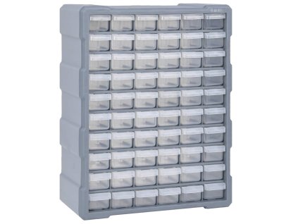 Organizér se 60 zásuvkami 38 x 16 x 47,5 cm 147588