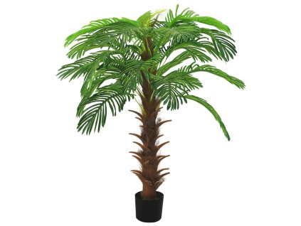 Umělý cykas japonský s květináčem 140 cm zelený 336307