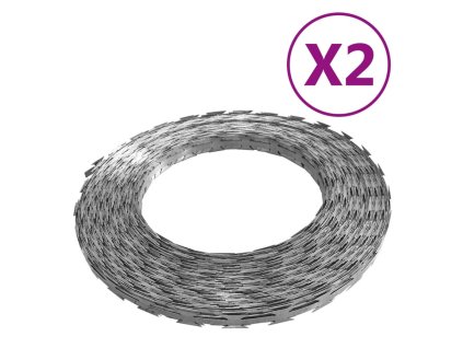 Žiletkové dráty BTO-22 2 ks 100 m ocel 3057514