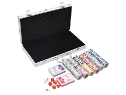 Sada žetonů na poker 300 ks 11,5 g 80417