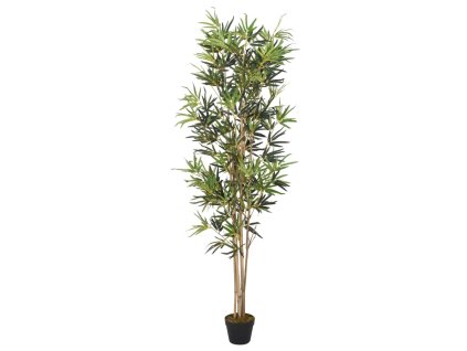 Umělý bambus 828 listů 150 cm zelený 358960