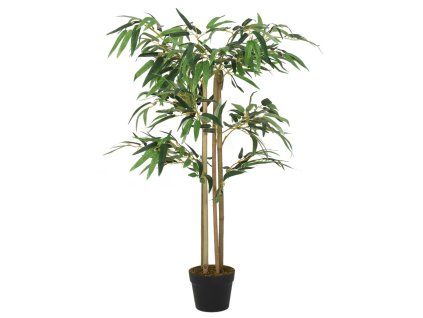 Umělý bambus 760 listů 120 cm zelený 358976