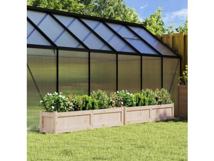 Zahradní truhlíky 2 ks masivní borové dřevo 837475