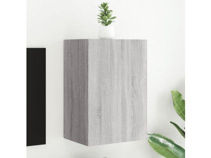 Nástěnná TV skříňka šedá sonoma 40,5x30x60 cm kompozitní dřevo 836920
