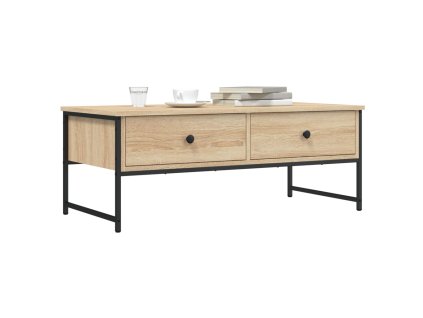 Konferenční stolek dub sonoma 101x49x39,5 cm kompozitní dřevo 837738