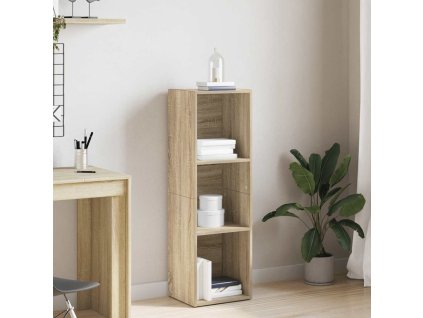 Knihovna / TV stolek dub sonoma 36 x 30 x 114 cm dřevotříska 800138