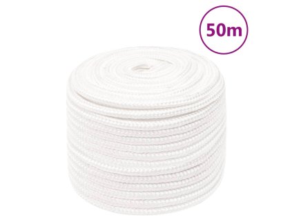 Lodní lano celobílé 14 mm 50 m polypropylen 152569