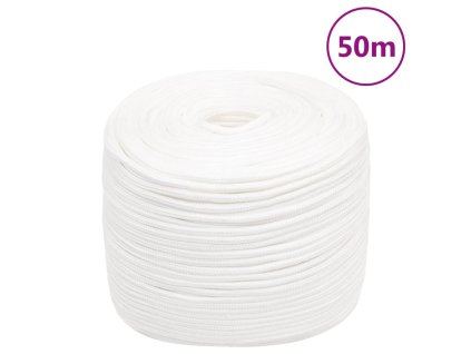 Lodní lano celobílé 10 mm 50 m polypropylen 152560
