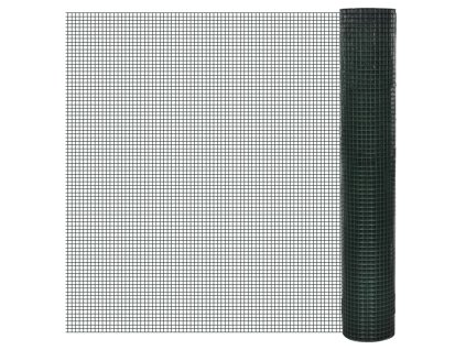 Pletivo ke kurníku pozinkované PVC vrstva 10 x 1 m zelené 140436