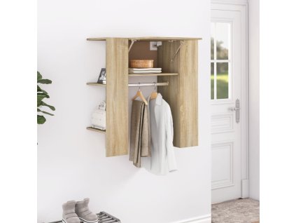 Skříň do předsíně dub sonoma 97,5 x 37 x 99 cm kompozitní dřevo 808768