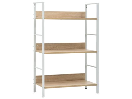 Knihovna se 3 policemi dub 60 x 27,6 x 90,5 cm kompozitní dřevo 288221