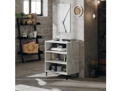 Příborník betonově šedý 57 x 35 x 70 cm kompozitní dřevo 806062