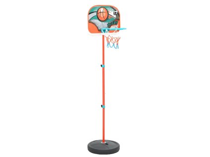 Přenosná basketbalová hrací sada nastavitelná 133–160 cm 80356
